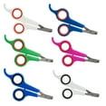 thumbnail image 3 of Flmtop Pet Nail Clippers for Dog Cat Rabbit Grooming Claw Trimmers Scissors Cutter Green + Red, 3 of 9