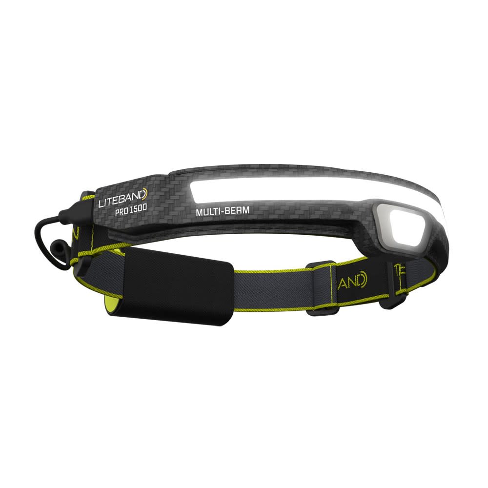 Liteband Pro 1500 Mb Carbon Fiber Led Rechargeable Headlamp