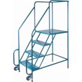 thumbnail image 1 of Kleton Tilt-N-Roll Ladder, 4 Steps, 22-Inch Width, 38-Inch Top Step Height, 300-lbs Capacity, 1 of 1