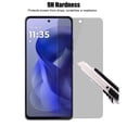 thumbnail image 6 of UZWZW 4 Pack Tempered Glass Privacy Screen Protector for Motorola Moto G Power 5G 2025 / 2024, 6 of 7