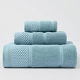 thumbnail image 1 of Nvzi 6 toallas de baño, HomeAll algodón súper suave y altamente absorbente para ducha, piscina, toalla de mano de 27,56 x 55,12 pulgadas (verde), 1 of 1