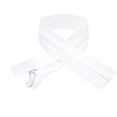 thumbnail image 2 of #5 Invisible Bridal Wear YKK (Conceal) White Zipper - Closed Bottom - Color White - Made in The United States (1 Zipper Per Pack) (18" Inches), 2 of 2