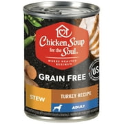Angle View: Chicken Soup Grain Free - Turkey Stew - Dog (12x13.00oz. Case)