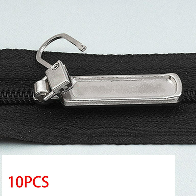 20x Metal Zipper Heads Zipper Pulls for Jackets 