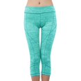 thumbnail image 1 of Aayomet Women'S Spring and Summer Solid Color Gradient Sports Seven Point Yoga Pants Ruched Yoga Pants (D, L), 1 of 4