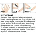 thumbnail image 4 of L.A. COLORS Gel Nails On Nail Tips, Splashy, 13 Pieces, 4 of 5