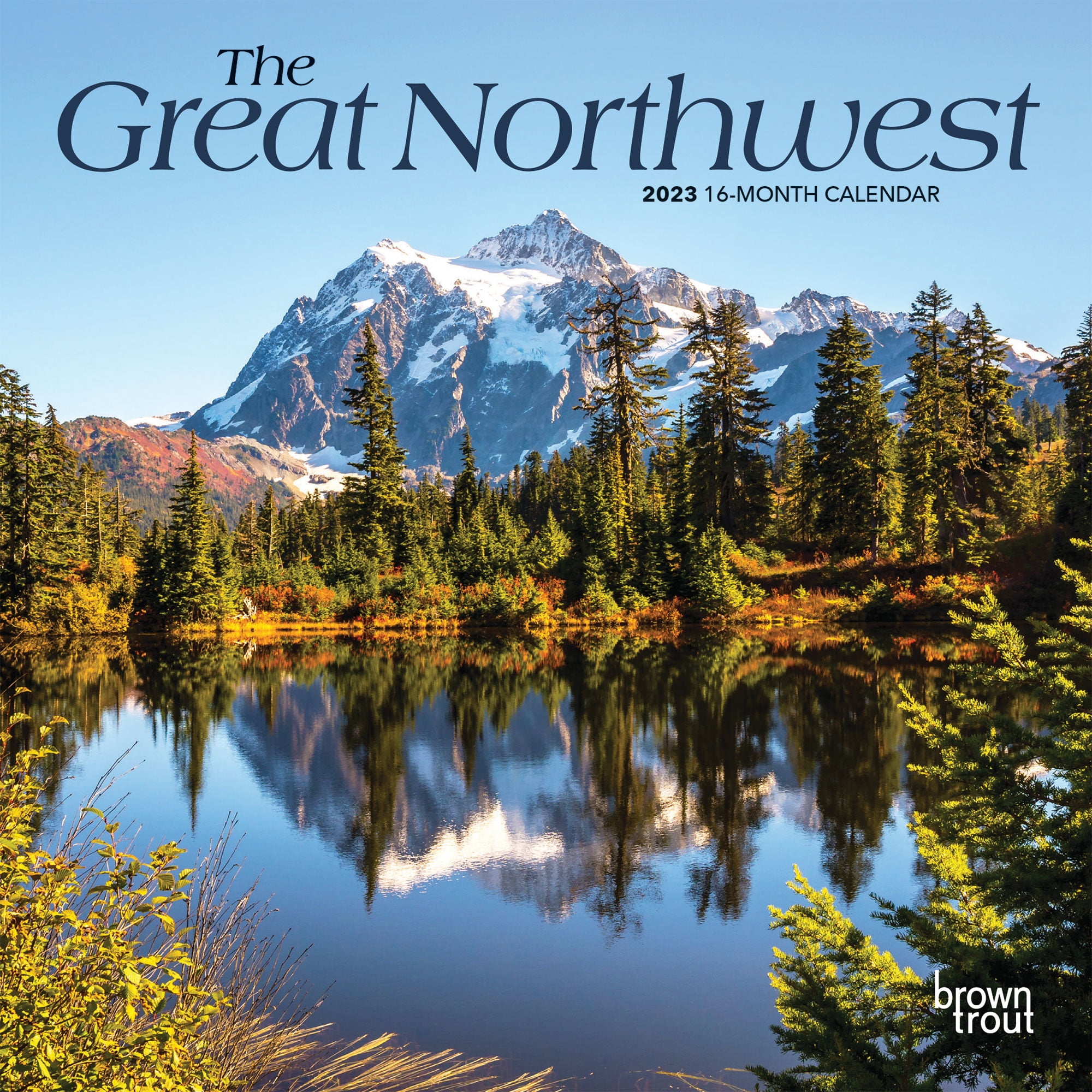 The Great Northwest | 2023 7x14' (Hanging) Wall Calendar | BrownTrout