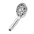 thumbnail image 4 of Cabezal de ducha Cabezal de ducha de mano ajustable de 9 velocidades Cabezal de baño de alta presión Rociador de agua de plástico, Tipo 1 AweSitey HA006626-01B, 4 of 6