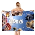 thumbnail image 1 of Cigüeñas Toalla de playa de secado rápido con diseño temático, regalo para mujeres y niñas, ideal para cumpleaños, fans, amantes de la música, uso en la playa o al aire libre, 78 × 160 cm, 1 of 6