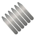 thumbnail image 4 of 6 piezas de soportes para cuello con bordes lisos de metal, opciones de varios tamaños, para camisas de vestir, mujeres y hombres 70 mm x 10 mm x 08 mm, 4 of 9