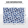 thumbnail image 3 of Kdxio Blue Ink Flowers for Dish Drying Mat,24*18 inch Absorbent Dish Drainer Kitchen Counter,Large Size Dish Drying Pad for Countertops,Draining Racks, 3 of 9