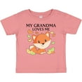 thumbnail image 3 of Inktastic My Grandma Loves Me- little fox Boys or Girls Baby T-Shirt, 3 of 5