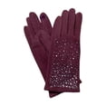 thumbnail image 1 of Guantes cálidos de invierno con pantalla táctil para adultos, regalo para adultos, guantes de dedos completos Púrpura, 1 of 9
