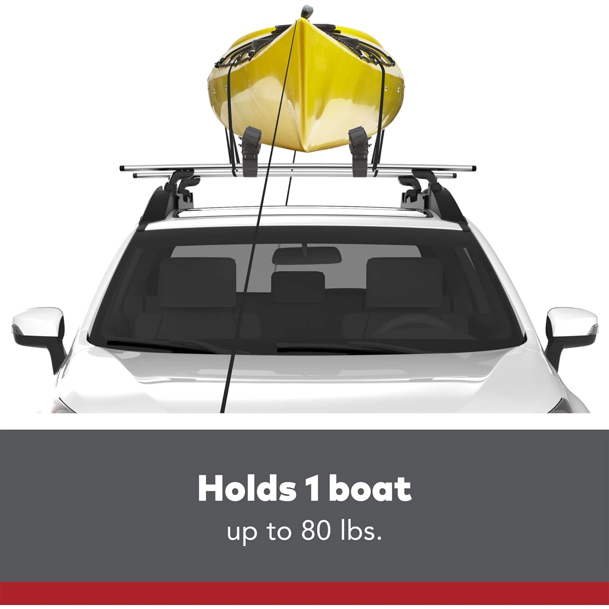 YAKIMA HandRoll Rooftop Mounted Kayak Rack for Vehicles Set of 2 Rollers Walmart