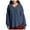 Navy, variant on BLVB Women's Long Sleeve Shirts Oversized Tunic Tops Trendy V Neck Pullover Fashion Clothes Outfits