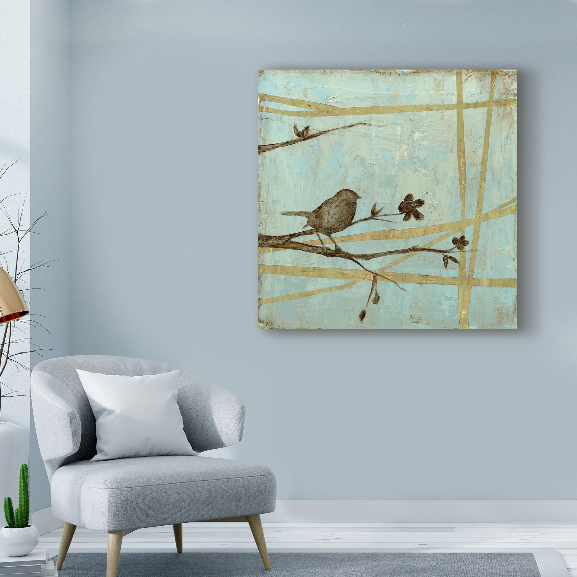 Trademark Fine Art 'Woodland Respite II' Canvas Art by Jennifer Goldberger