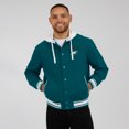 thumbnail image 4 of Men's Darius Rucker Collection by Fanatics Midnight Green Philadelphia Eagles Full-Snap Hoodie Jacket, 4 of 6