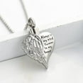 thumbnail image 4 of Cremation Jewelry Angel Wing Heart Urn Necklaces for Ashes for Women Men Memorial Lockets Pendant Engraved Always in my Mind Forever in my Heart, 4 of 7