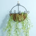 thumbnail image 4 of GadgetVLot Hanging Coconut Vegetable Flower Pot Basket Liners Planter Garden Decor Iron Art Crafts, 4 of 7
