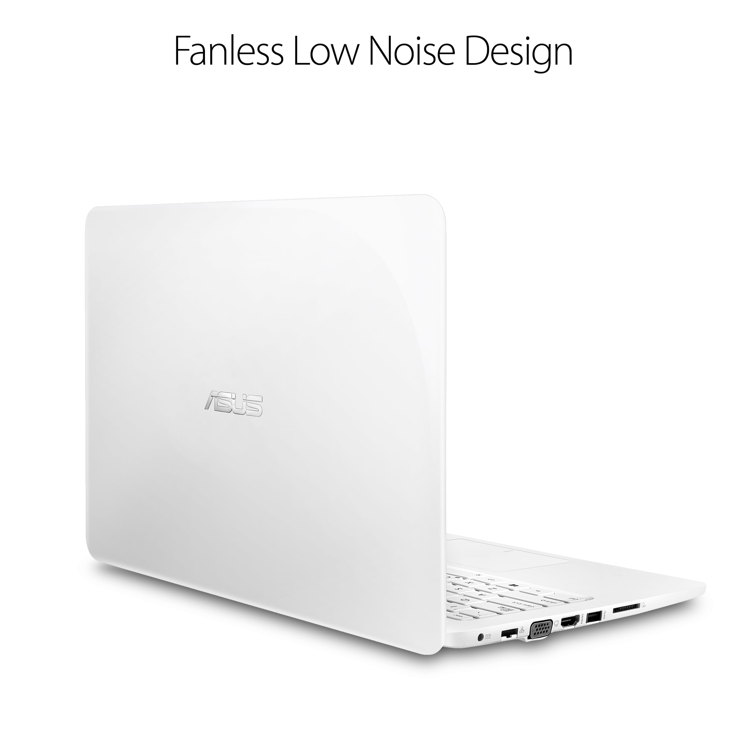 ASUS Laptop 15.6", AMD Dual Core E2-7015 1.5GHz, 64GB EMMC, 4GB RAM, L402YA-ES22-WH