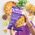 thumbnail image 5 of Quest Tortilla Style Protein Chips, Loaded Taco Flavor, 17g of Protein, Low Carb, Baked, 4oz, 5 of 8