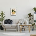 thumbnail image 2 of Potted Monstera Plant Leaves Botanical & Floral Graphic Art Black Framed Art Print Wall Art, 2 of 7