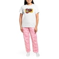 thumbnail image 4 of CafePress - Beans Fart Fuel Pajamas - Women's Short Sleeve Print T-Shirt and Pants Light Cotton Pajama Set, 4 of 7