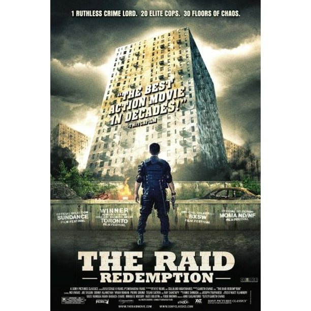 Raid Redemption Movie Poster 16 X24 Poster Medium Art Poster 16x24 Walmart Com Walmart Com