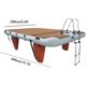 thumbnail image 5 of Inflatable Bed on Water, Inflatable Floating Row for Fishing Fishing Platform at Sea, Inflatable Floating Platform on Water with EVA Non-Slip Mat,3 * 3m/9.8 * 9.8ft, 5 of 5