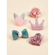 thumbnail image 1 of 5pcs Glitter Pet Hair Clip, 1 of 5