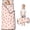 Strawberry and Dot Pink Pattern, variant on Strawberry and Dot Pink Pattern Teens Toddler Nap Mat with Pillow, Sleeping Mat Bag for Preschool Daycare 59"x22"