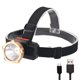 thumbnail image 4 of 5 linternas Linterna frontal LED portátil de pesca de 1200 mAh, recargable por USB, impermeable, 4 of 6