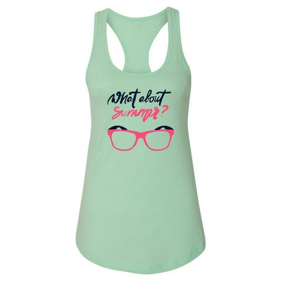 What About Summer? Racerback Tank Women -Image by Shutterstock, Female x-Large