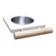 thumbnail image 3 of Soporte de abrazadera para taza de plato de alimentación de aves, tazas de acero inoxidable extraíbles para comida de aves Ranura única, 3 of 9