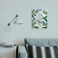 thumbnail image 2 of Stupell Industries Tropical Cockatoo Bird Greenery Branches Canvas Wall Art Design by Annie Warren, 2 of 6