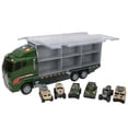thumbnail image 2 of Coche de juguete, modelo de coche de aleación de ingeniería, contenedor, modelo de transporte, minimodelo de coche de simulación, rendimiento confiable, 2 of 8