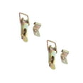 thumbnail image 6 of MLINS 4 Sets  Hold Down Clamp A16 Flexible Draw Latch Carriage Truck Door Draw Latches, 6 of 8