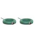 thumbnail image 1 of Matsuzay Calentador de tazas, alfombrilla para tazas, posavasos de calefacción, ABS, mano de obra fina multicolor, multiusos, aspecto bonito, regalo Verde 2piezas Matsuzay CBP589591, 1 of 5