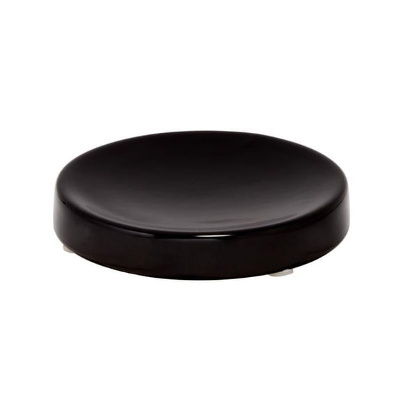 InterDesign 28217 Eco Vanity Soap Dish, Black