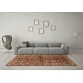 thumbnail image 3 of Ahgly Company Indoor Square Persian Brown Traditional Area Rugs, 3' Square, 3 of 4