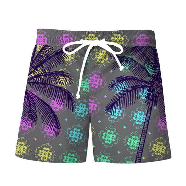 Pantalones cortos de verano para hombre, Shorts transpirables de gran tamaño, secado rápido, informales, hawaianos, con cordón, 2023 Fivean unisex