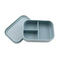 thumbnail image 1 of Lipstore Bento Box Insulated Lunch Container Lunch Box for Backpacking Travel Outdoor Blue, 1 of 8
