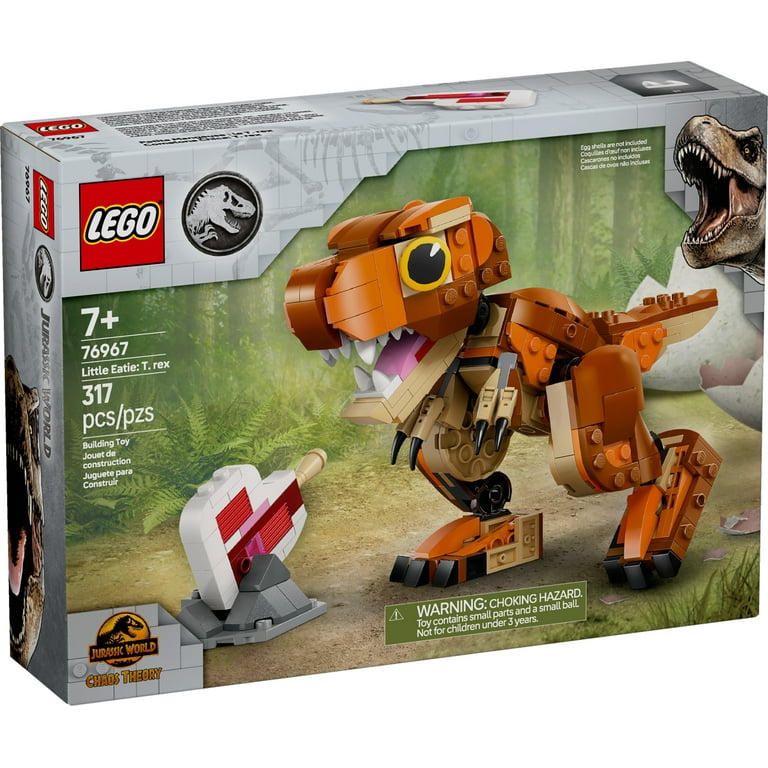 LEGO, Jurassic World Little Eatie T REX Toy, 76967, 317 Pieces
