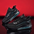 thumbnail image 6 of PLERISE Men’s Lightweight Air Cushion Sneakers, Breathable Lace-Up Running and Walking Shoes, Anti-Slip, Shock-Absorbing for Fitness, Casual, and Work, 6 of 9
