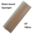 thumbnail image 2 of Techtongda 65 Durometer Silk Stencil Screen Printing Squeegee Water-based Squeegee Wooden Screen Ink Scraper, 2 of 7