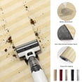 thumbnail image 5 of 2'x6' Rug Runners for Hallways Kitchen, Yellow Stripes Non Slip Entryway Beside Floor Carpet Runner, Modern Vertical Striped Geometric Simple Washable Laundry Room Bedroom Throw Rugs Mat, 5 of 8