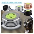 thumbnail image 2 of For Turntable Vinyl Disc Stabilizer 50 Hz Vinyl Disc Recording Aluminum Weight Elimination Vibration Recorder Alloy ,Easy to Set Up, 2 of 6