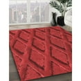 thumbnail image 3 of Ahgly Company Machine Washable Indoor Rectangle Transitional Red Area Rugs, 7' x 10', 3 of 7