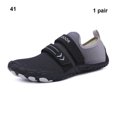 thumbnail image 4 of Jumpingount Zapatos de agua transpirables para caminar en la playa, zapatillas de deporte para caminar en cuclillas, zapatillas deportivas a prueba Calzado Negro Talla 41, 4 of 6
