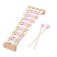 thumbnail image 3 of TISHITA 15 Note Glockenspiel Percussion Instrument for Live Outside Pink, 3 of 8